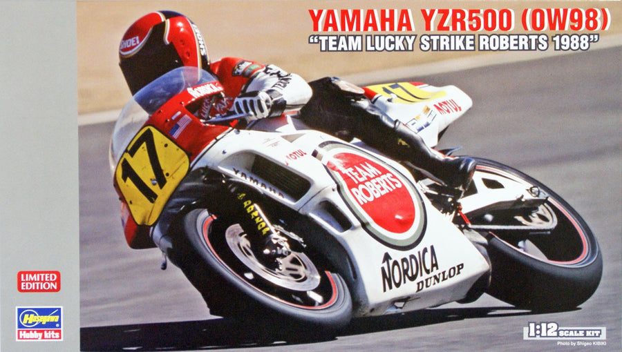 Hasegawa 1/12 Yamaha YZR500 (0W98) "Team Lucky Strike Robert 1988" Kit