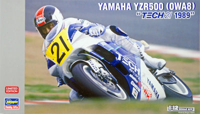 Hasegawa 1/12 Yamaha YZR500 (0WA8) TECH21 1989 Kit H21708