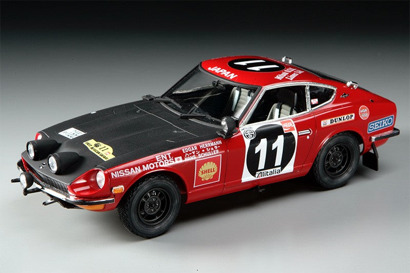 Hasegawa 1/24 Datsun Fairlady 240Z '1971 Safari Rally Winner' Kit