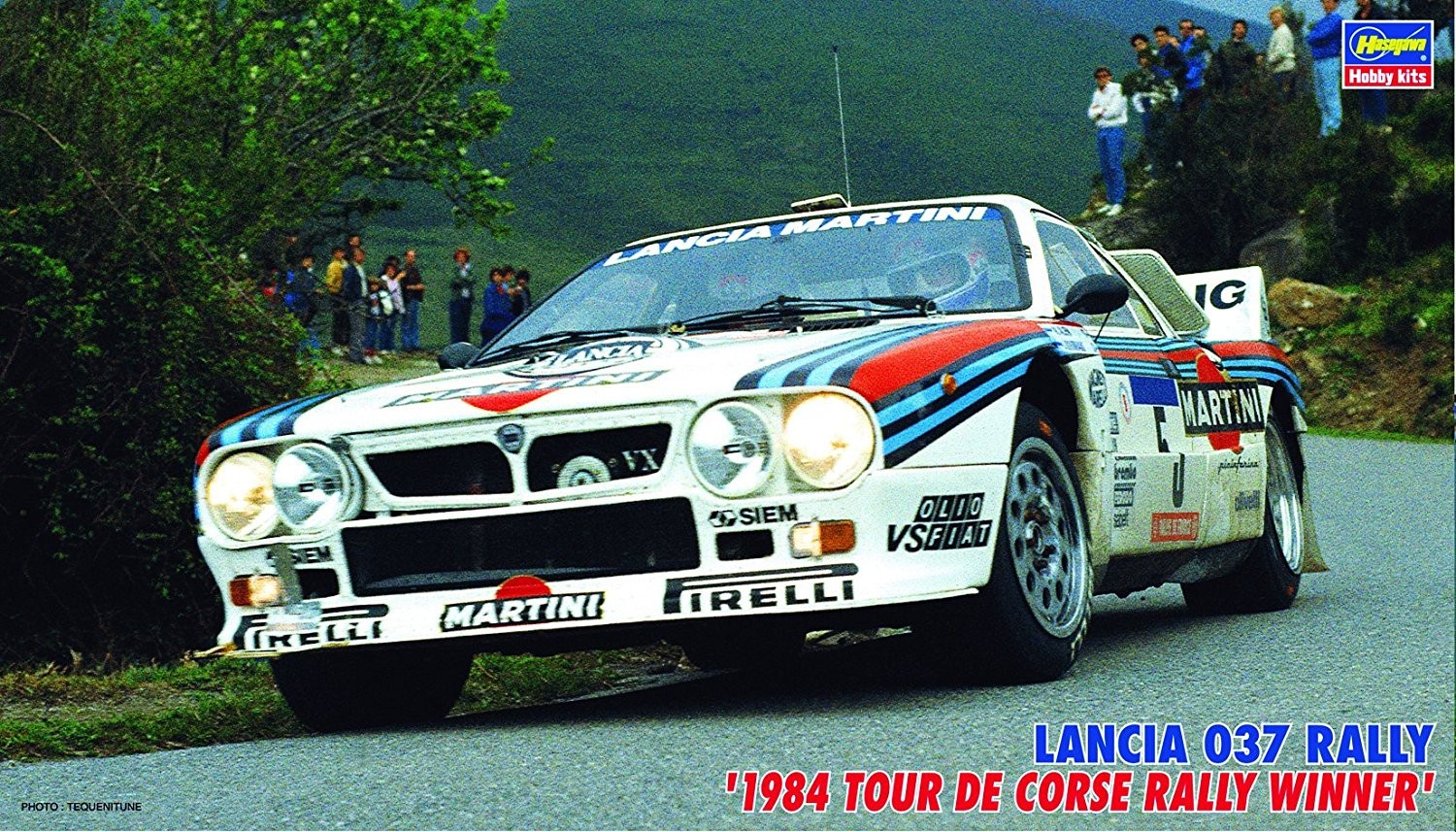 Hasegawa 1/24 Lancia 037 (1984 Tour De Corse Rally Winner) Kit H25030