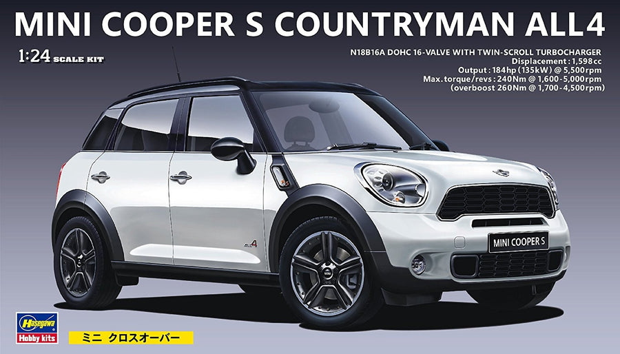 Hasegawa 1/24 Mini Cooper S Countryman All 4 Kit