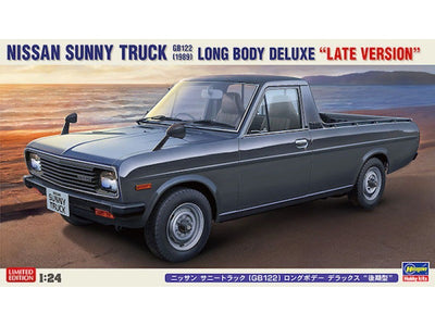 Hasegawa 1/24 Nissan Sunny Truck (GB122) Long Body Deluxe "Late" Kit H20275