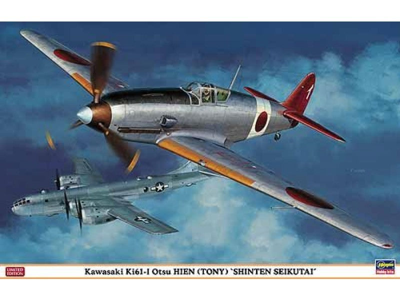 Hasegawa 1/32 Kawasaki Ki61-I Otsu HIEN (TONY) 'Shinten Seikutai' Kit