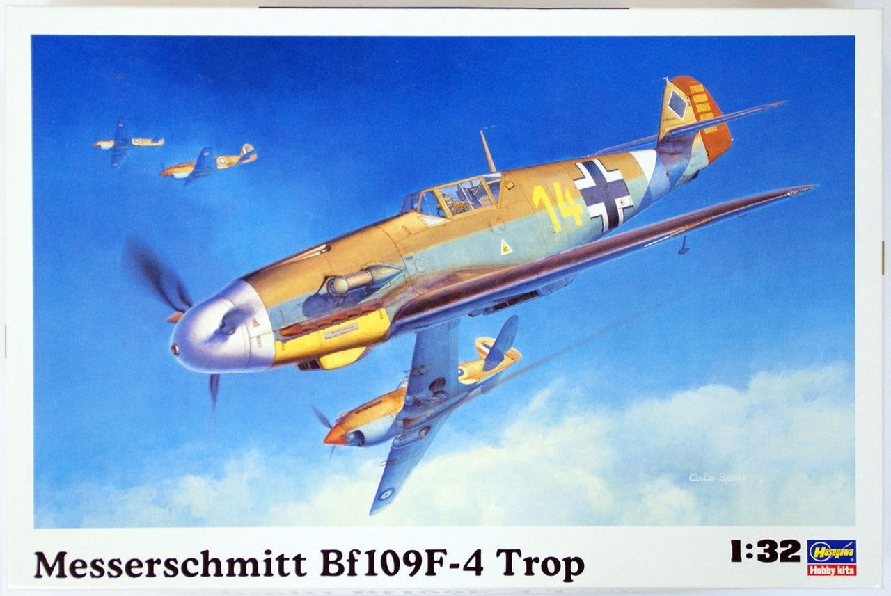 Hasegawa 1/32 Messerschmitt Bf109F-4 Trop Kit