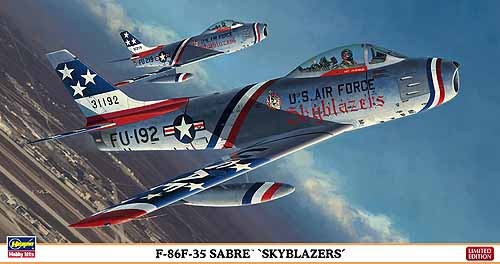 Hasegawa 1/48 F-86F-35 Sabre 'Skyblazers' Kit