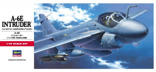 Hasegawa 1/72 A-6E Intruder (U.S. Navy/M.C. Carrier-Borne Attacker) Kit H00338