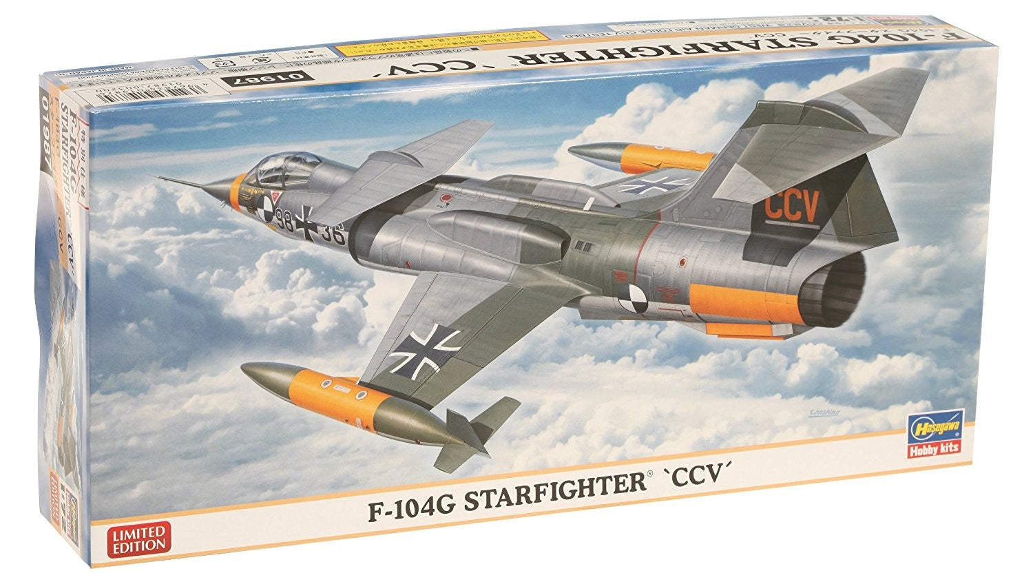 Hasegawa 1/72 F-104G Starfighter 'CCV' Kit