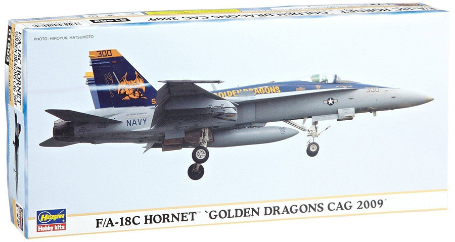 Hasegawa 1/72 F/A-18C Hornet 'Golden Dragons CAG 2009' Kit