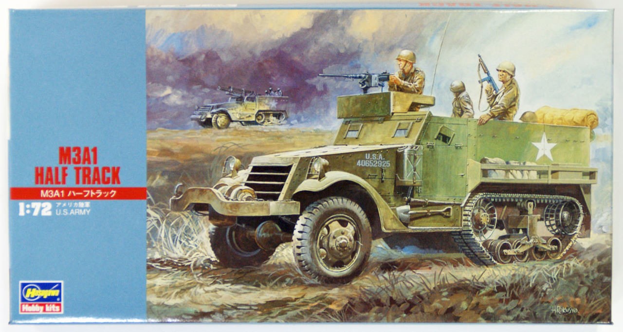 Hasegawa 1/72 M3A1 Half Track Kit