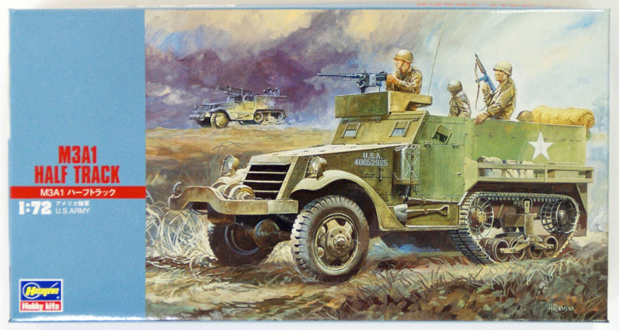 Hasegawa 1/72 M3A1 Half Track Kit