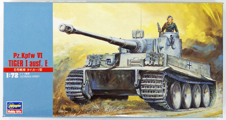Hasegawa 1/72 Pz.Kpfw VI Tiger I ausf. E Kit