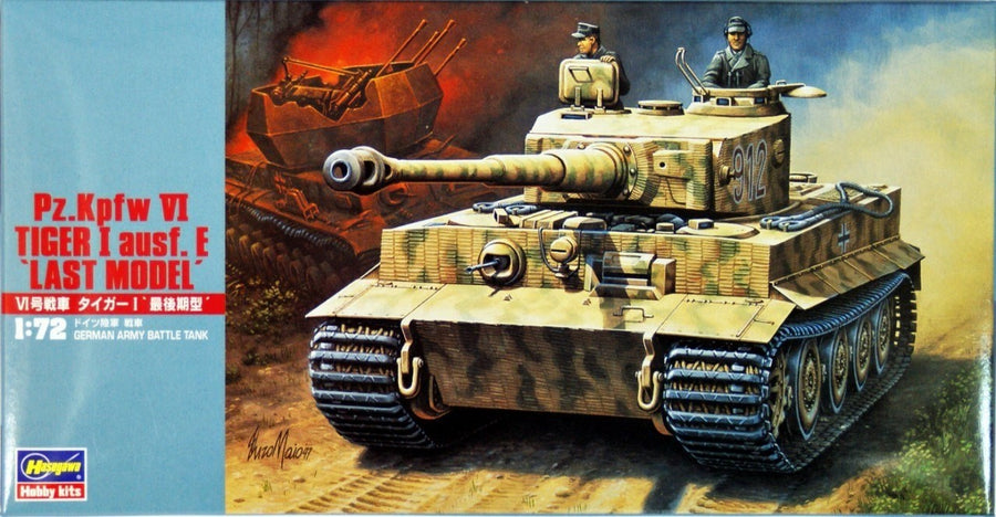 Hasegawa 1/72 Pz.Kpfw VI Tiger I ausf. E 'Last Model' Kit
