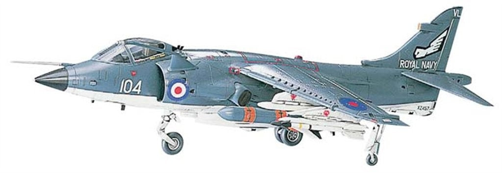 Hasegawa 1/72 Sea Harrier FRS MK.1 (Royal Navy Fighter) Kit H00235