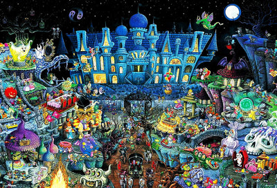 Haunted Party (Glow in the Dark) 1000pcs Puzzle
