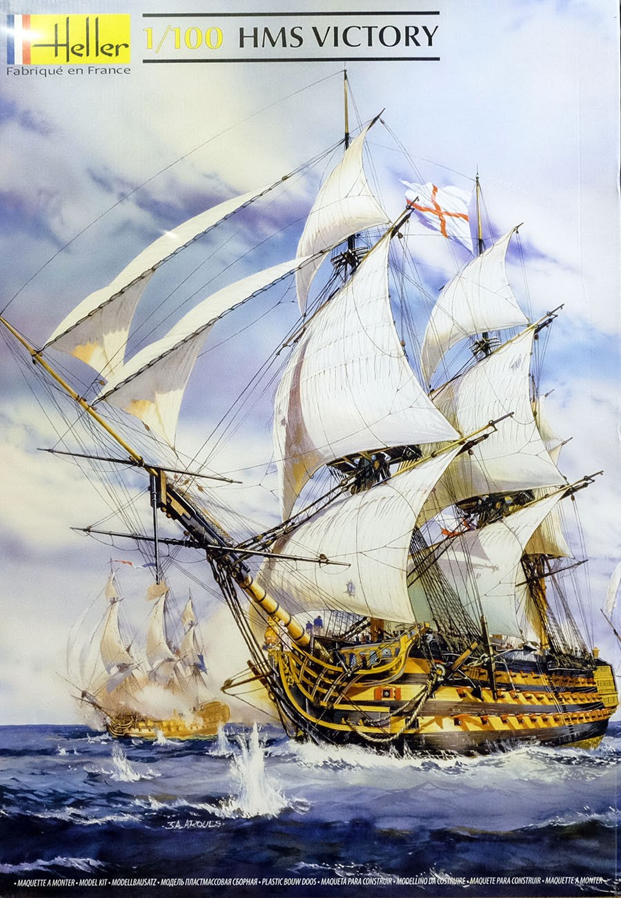 Heller 1/100 HMS Victory Kit