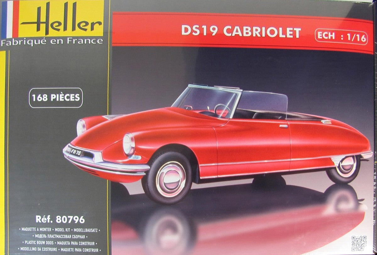 Heller 1/16 DS19 Cabriolet Kit