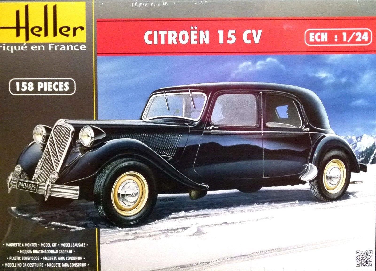 Heller 1/24 Citroen 15 CV Kit