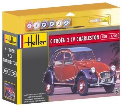 Heller 1/24 Citroen 2 CV Charleston Kit HLL50766G