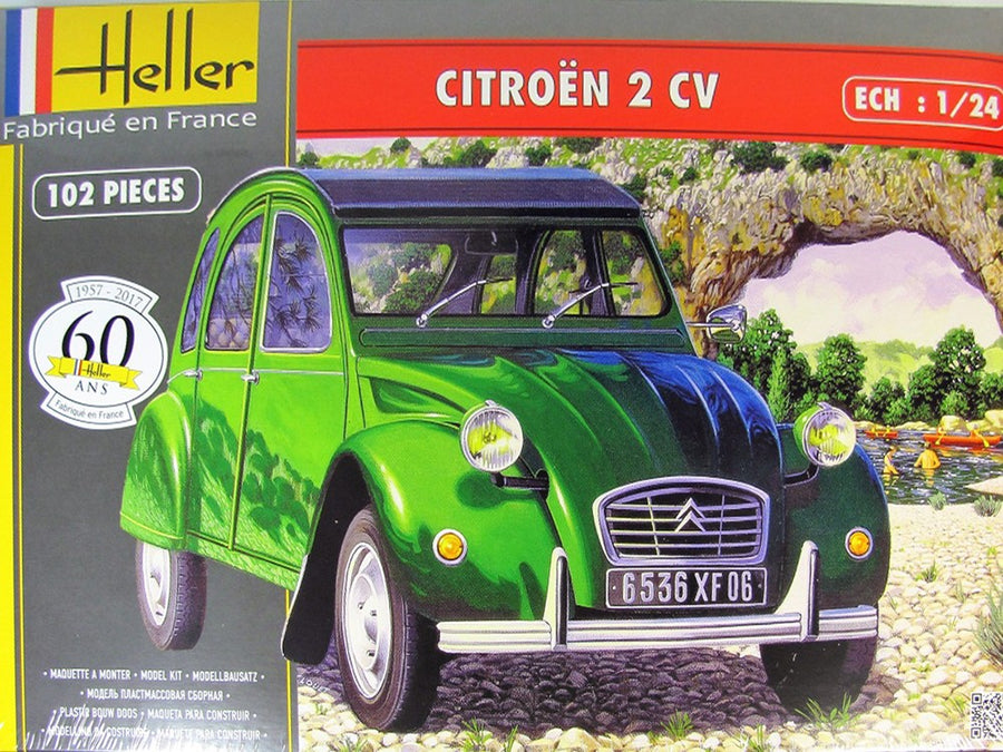 Heller 1/24 Citroen 2 CV Kit