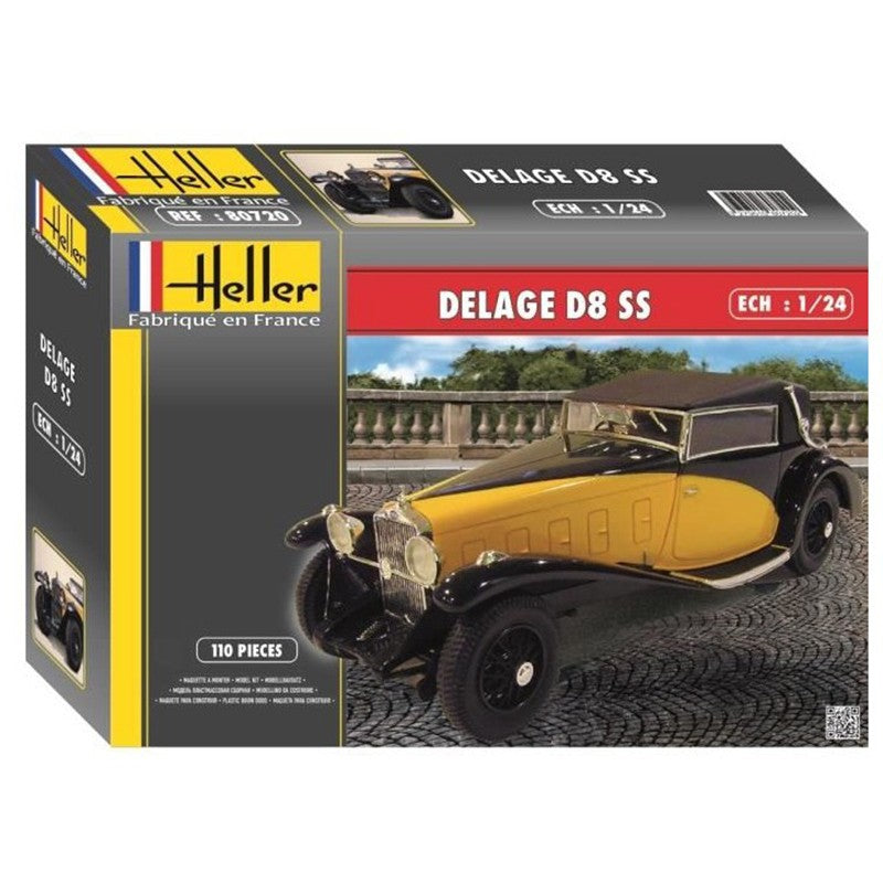 Heller 1/24 Delage D8 SS Kit