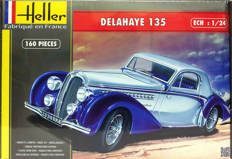 Heller 1/24 Delahaye 135 Kit
