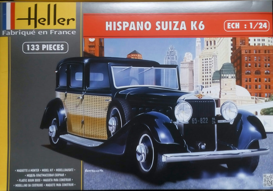 Heller 1/24 Hispano Suiza K6 Kit HLL80704