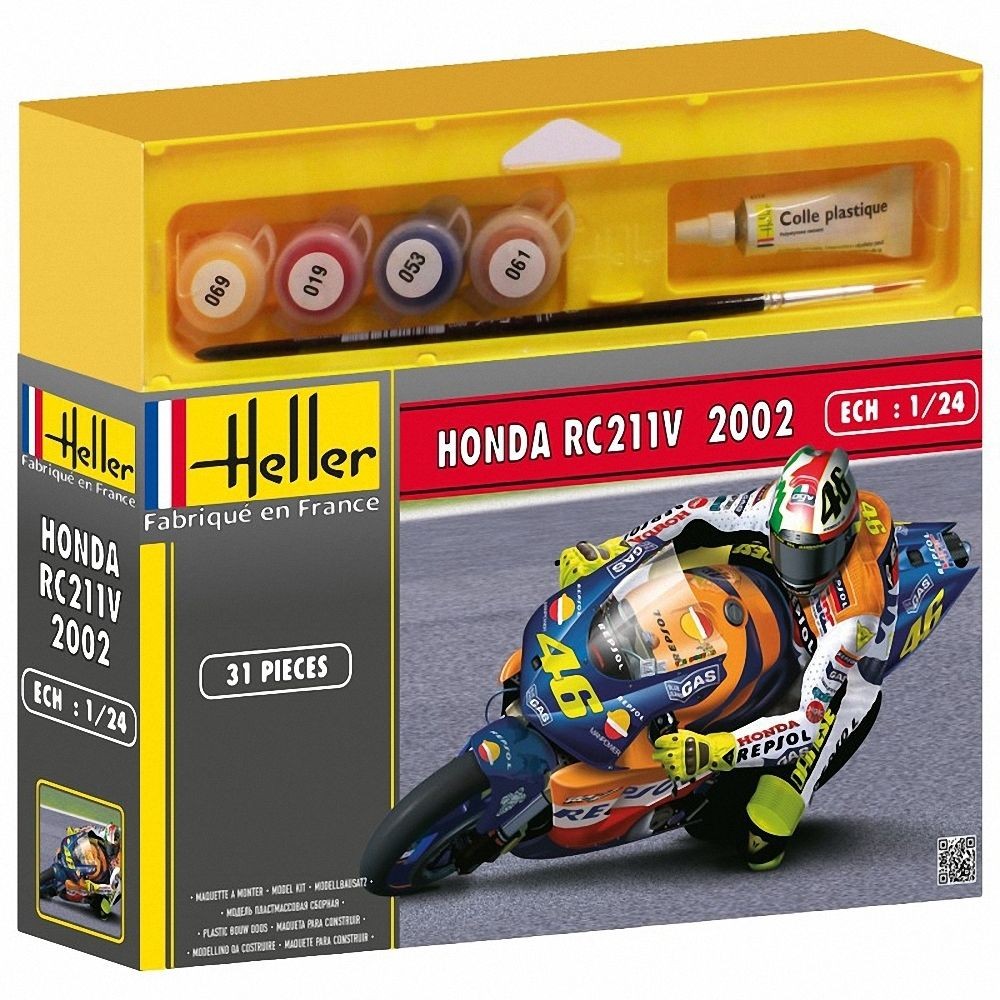 Heller 1/24 Honda RC211V 2002 Kit HLL50923G