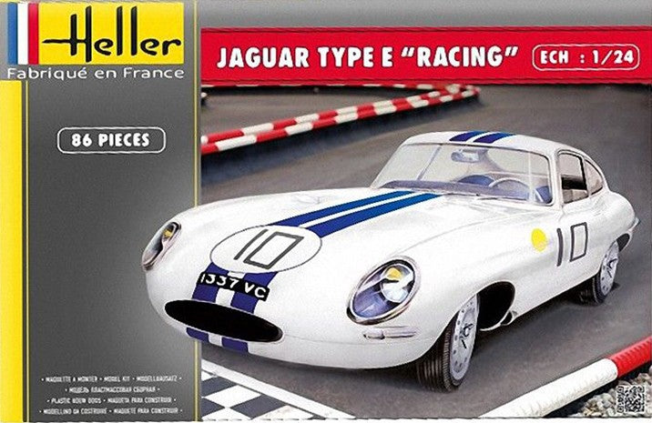 Heller 1/24 Jaguar Type E "Racing" Kit