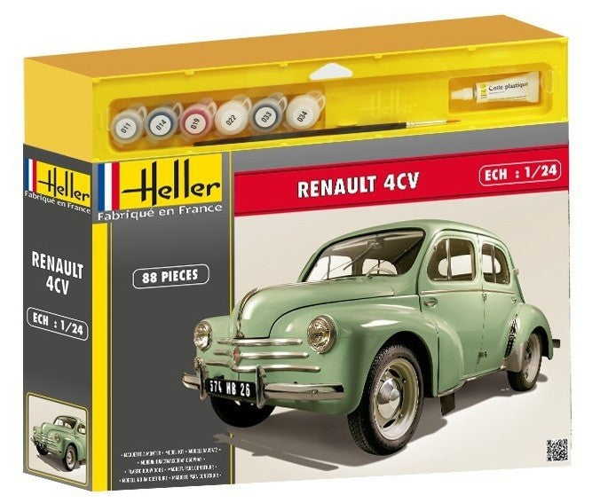 Heller 1/24 Renault 4 CV Kit