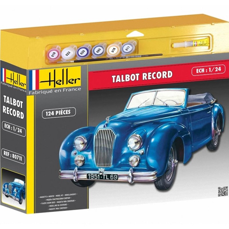 Heller 1/24 Talbot Record Kit Set