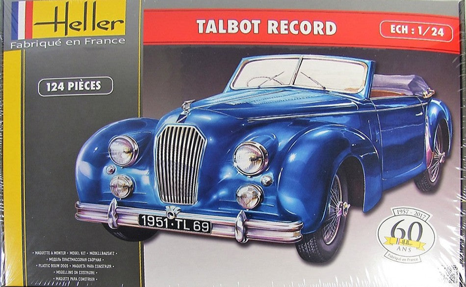 Heller 1/24 Talbot Record Kit