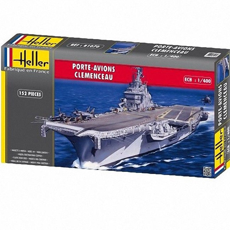 Heller 1/400 Porte-Avions Clemenceau Kit