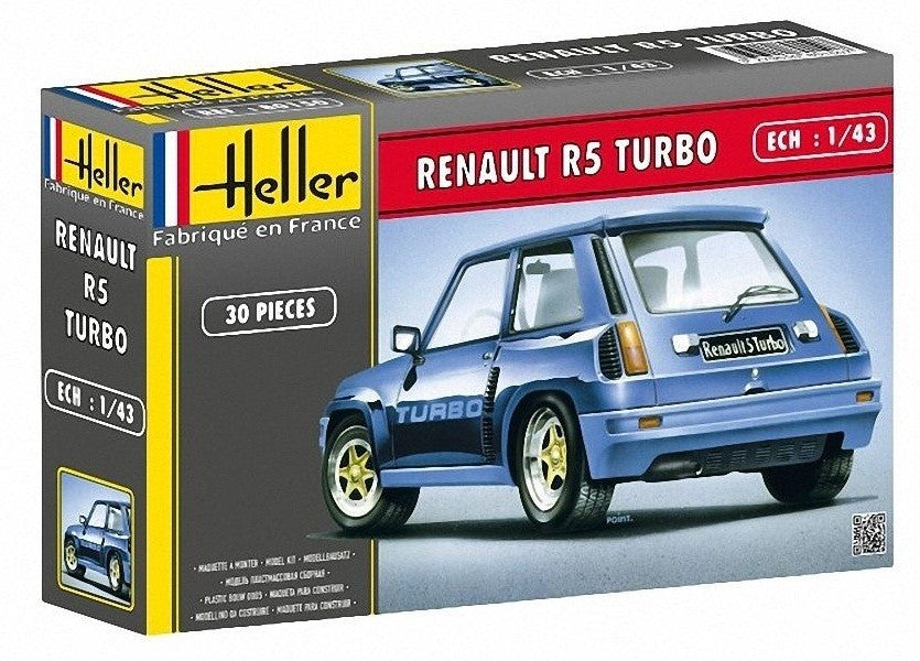 Heller 1/43 Renault R5 Turbo Kit HLL80150