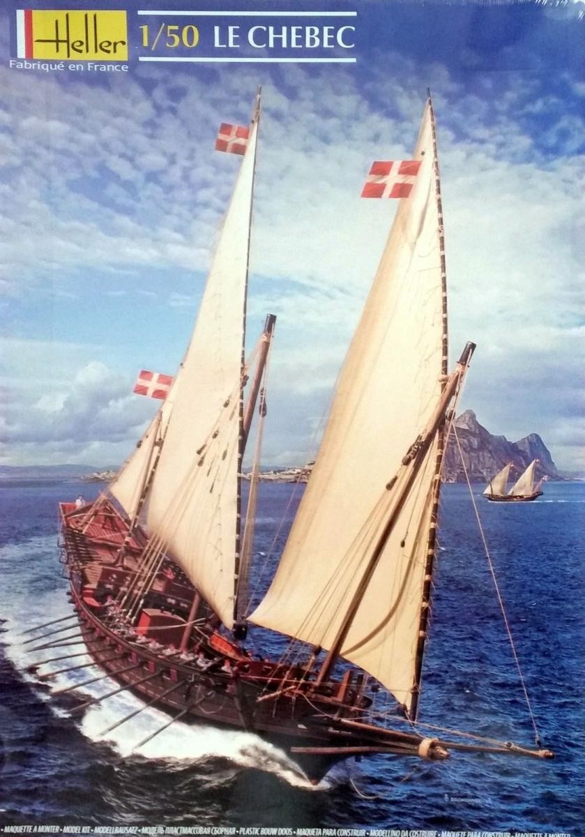 Heller 1/50 Le Chebec Kit