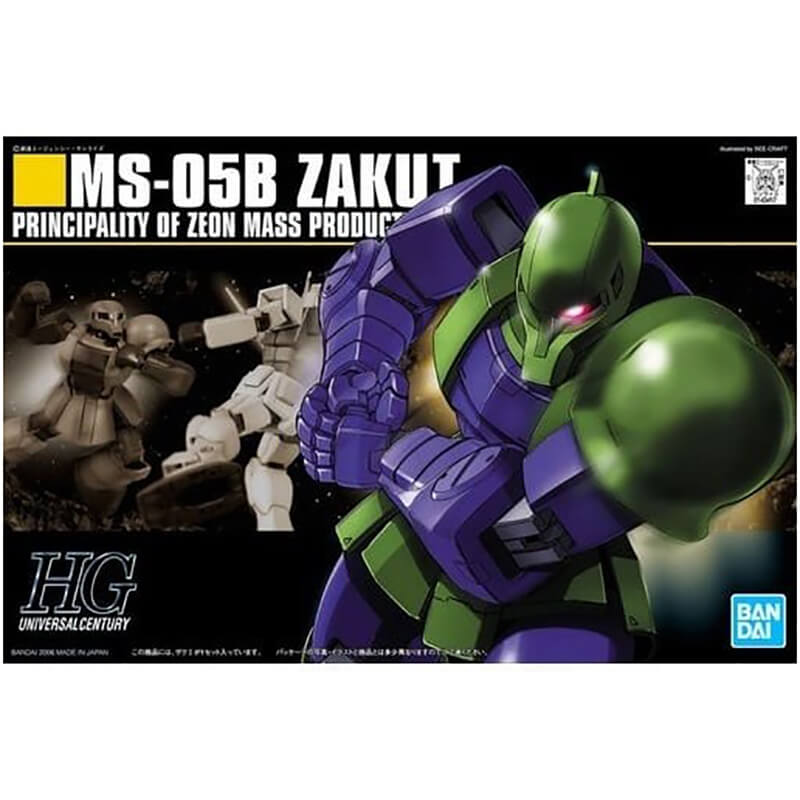 Bandai 1/144 HG MS-05 Zaku I Kit