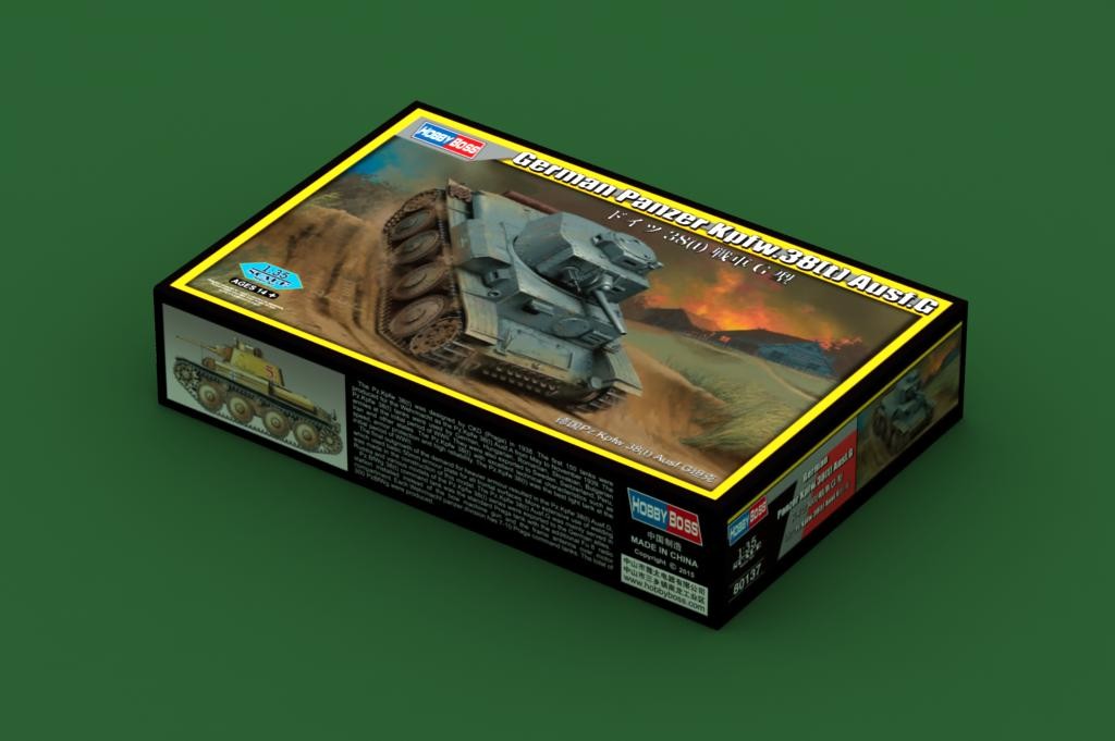 HobbyBoss 1/35 German Panzer Kpfw.38(t) Ausf.G Kit HB-80137