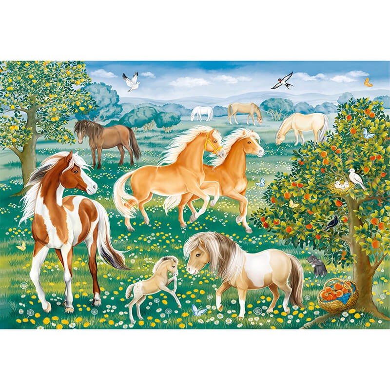 Horse Meadow 60pcs Puzzle
