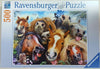 Horse Selfies by Howard Robinson 500pcs Puzzle