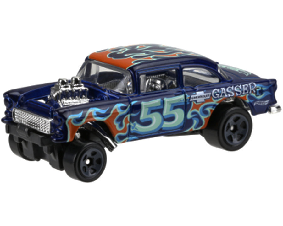 Hotwheels 1/64 '55 Chevy Bel Air Gasser DVB74 109/365