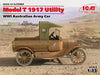 ICM 1/35 Model T 1917 Utility WWI Australian Army Car Kit