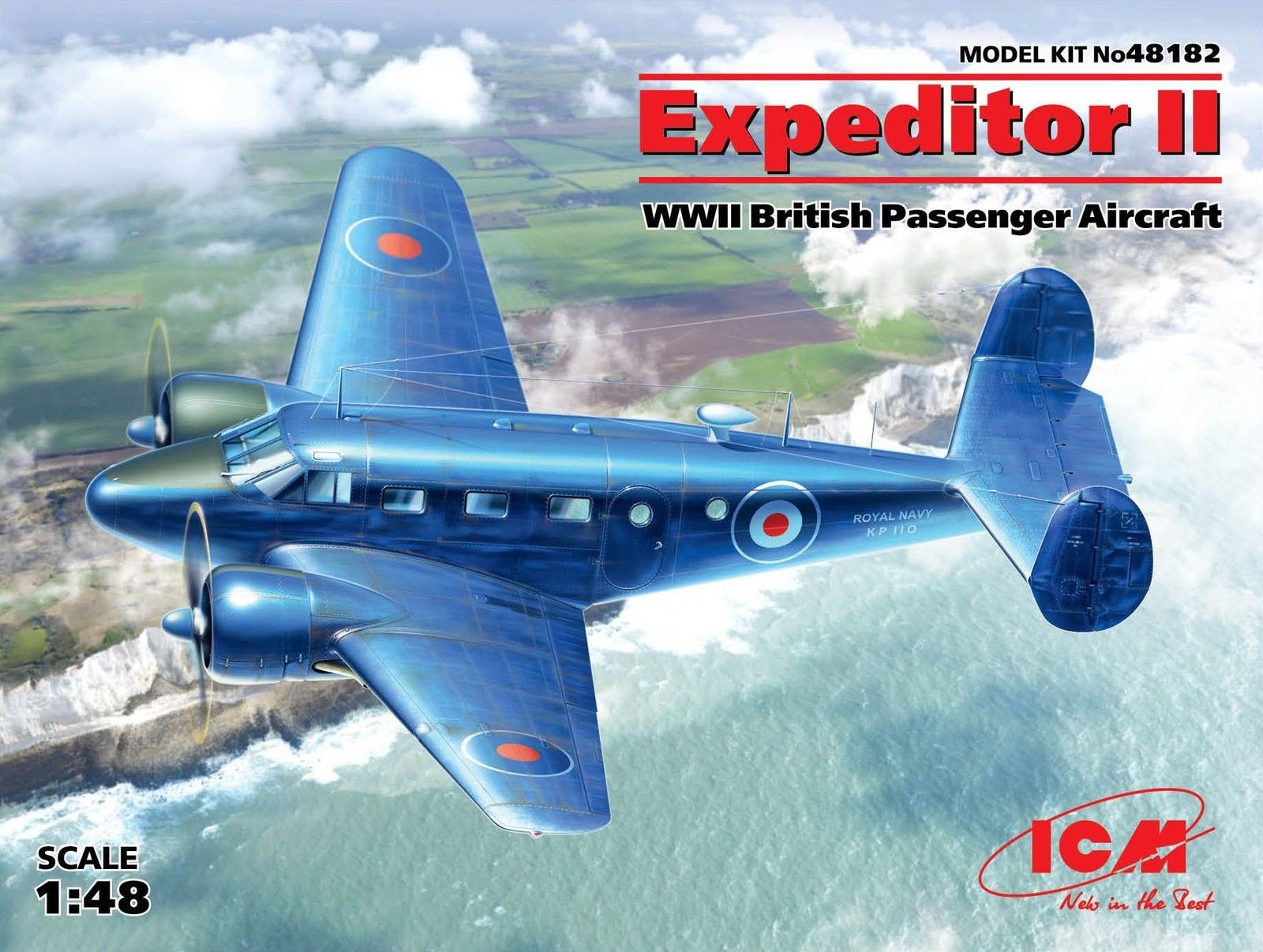 ICM 1/48 Expeditor II WWII British Passenger Aircraft Kit