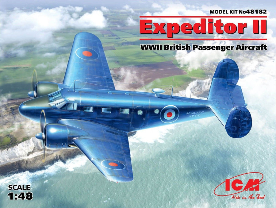 ICM 1/48 Expeditor II WWII British Passenger Aircraft Kit