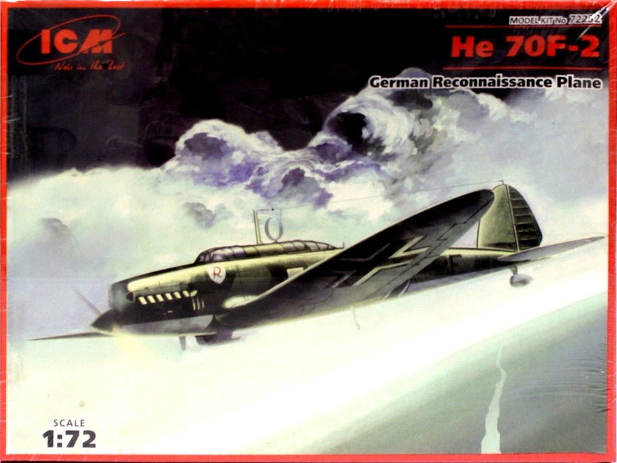 ICM 1/72 He 70F-2 German Reconnaissance Plane Kit