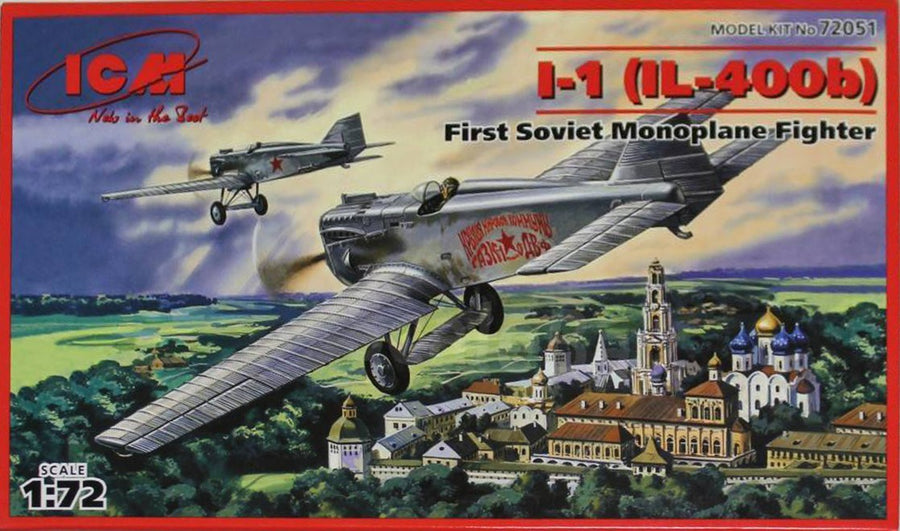 ICM 1/72 I-1 (IL-400b) First Soviet Monoplane Fighter Kit