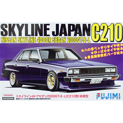 Fujimi 1/24 Nissan Skyline 4Door Sedan 2000GT-E-L Skyline Japan C120 Kit