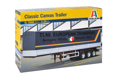 Italeri 1/24 Classic Canvas Trailer Kit ITA-03908