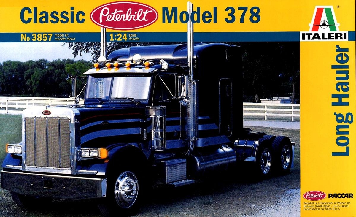 Italeri 1/24 Classic Peterbilt Model 378 Long Hauler Kit