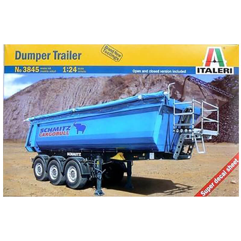 Italeri 1/24 Dumper Trailer Kit