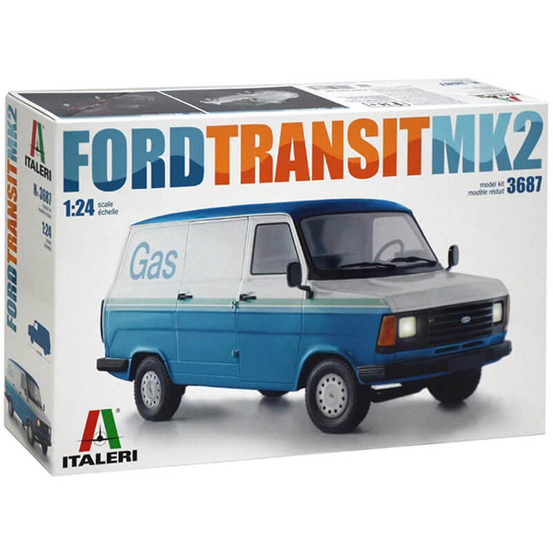 Italeri 1/24 Ford Transit MK2 Kit
