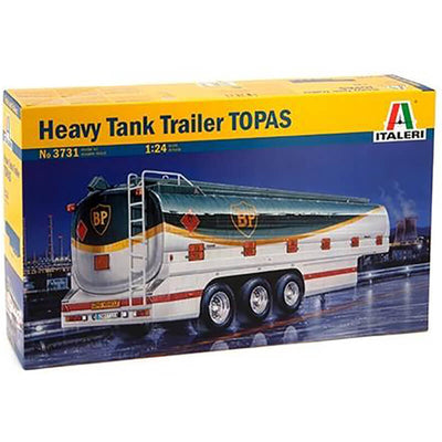 Italeri 1/24 Heavy Tank Trailer TOPAS Kit